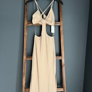 Almost famous cut out dress. Never been worn, new with tags.
